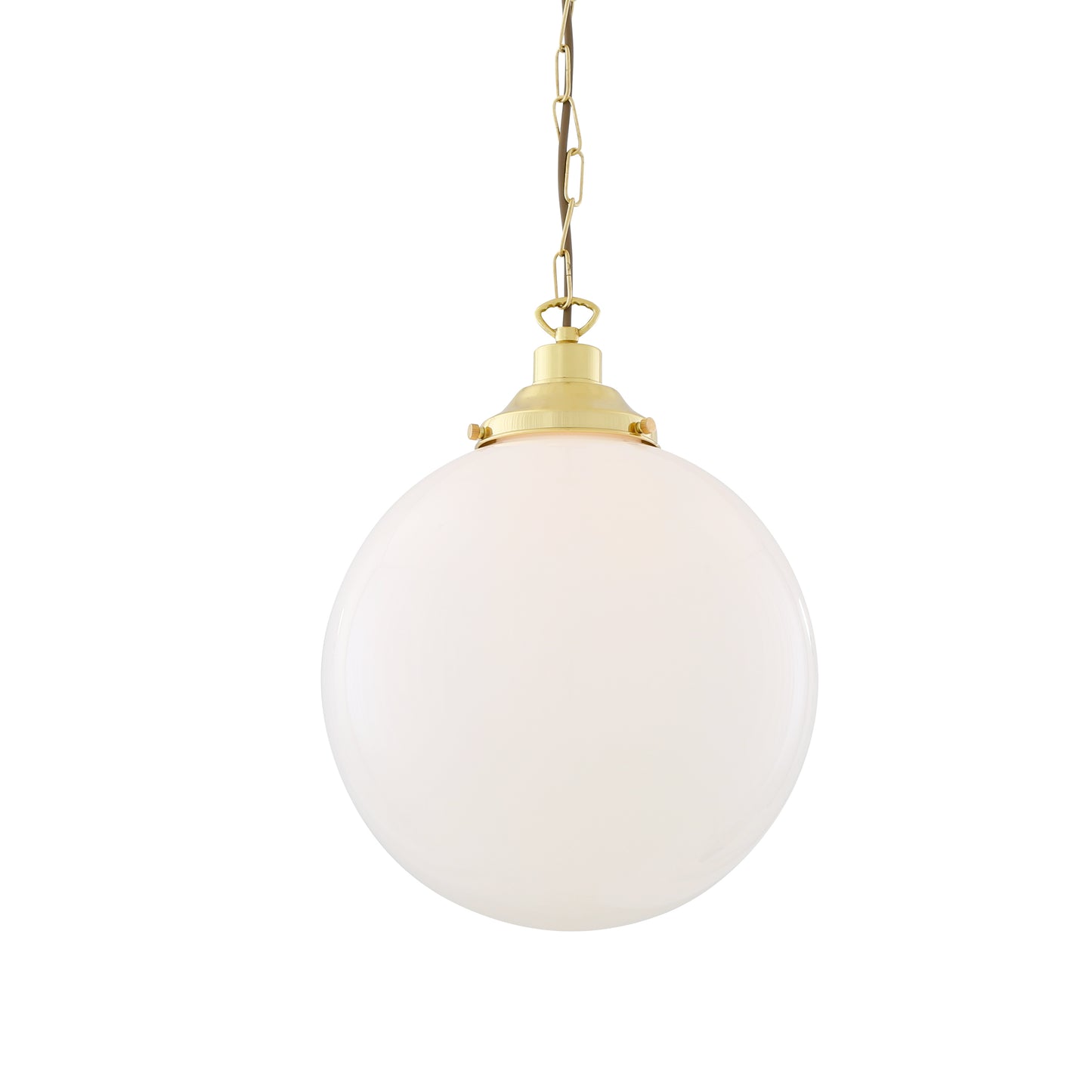 Yerevan Opal Glass Globe Pendant Light