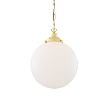 Yerevan Opal Glass Globe Pendant Light