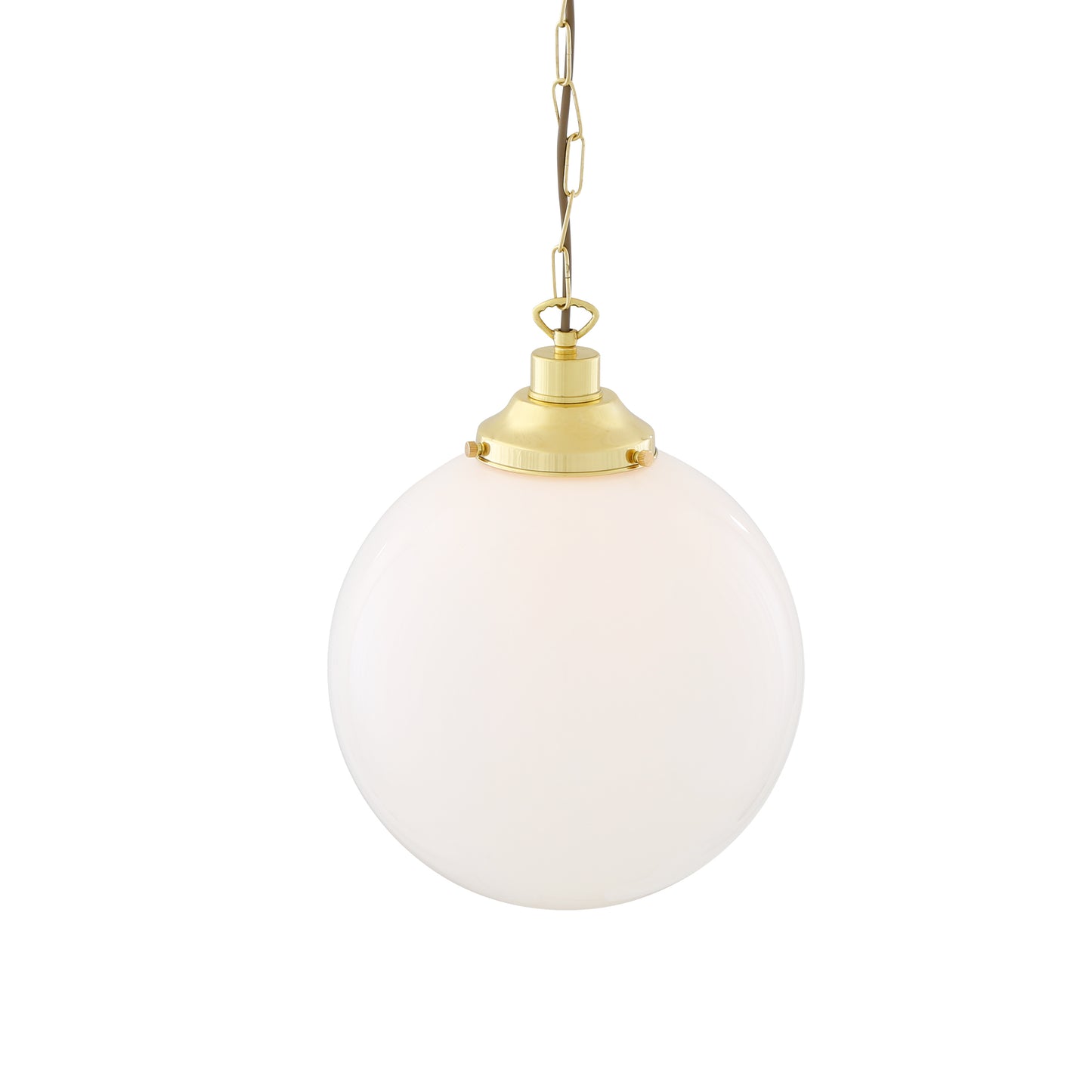 Yerevan Opal Glass Globe Pendant Light