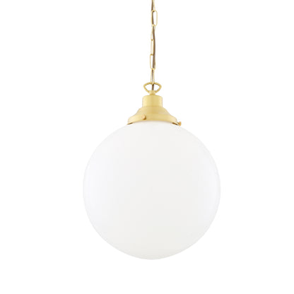 Yerevan Opal Glass Globe Pendant Light