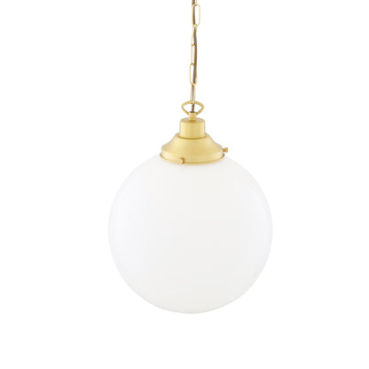 Yerevan Opal Glass Globe Pendant Light