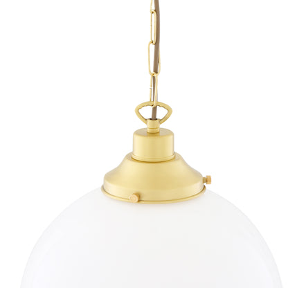 Yerevan Opal Glass Globe Pendant Light