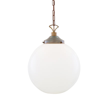 Yerevan Opal Glass Globe Pendant Light