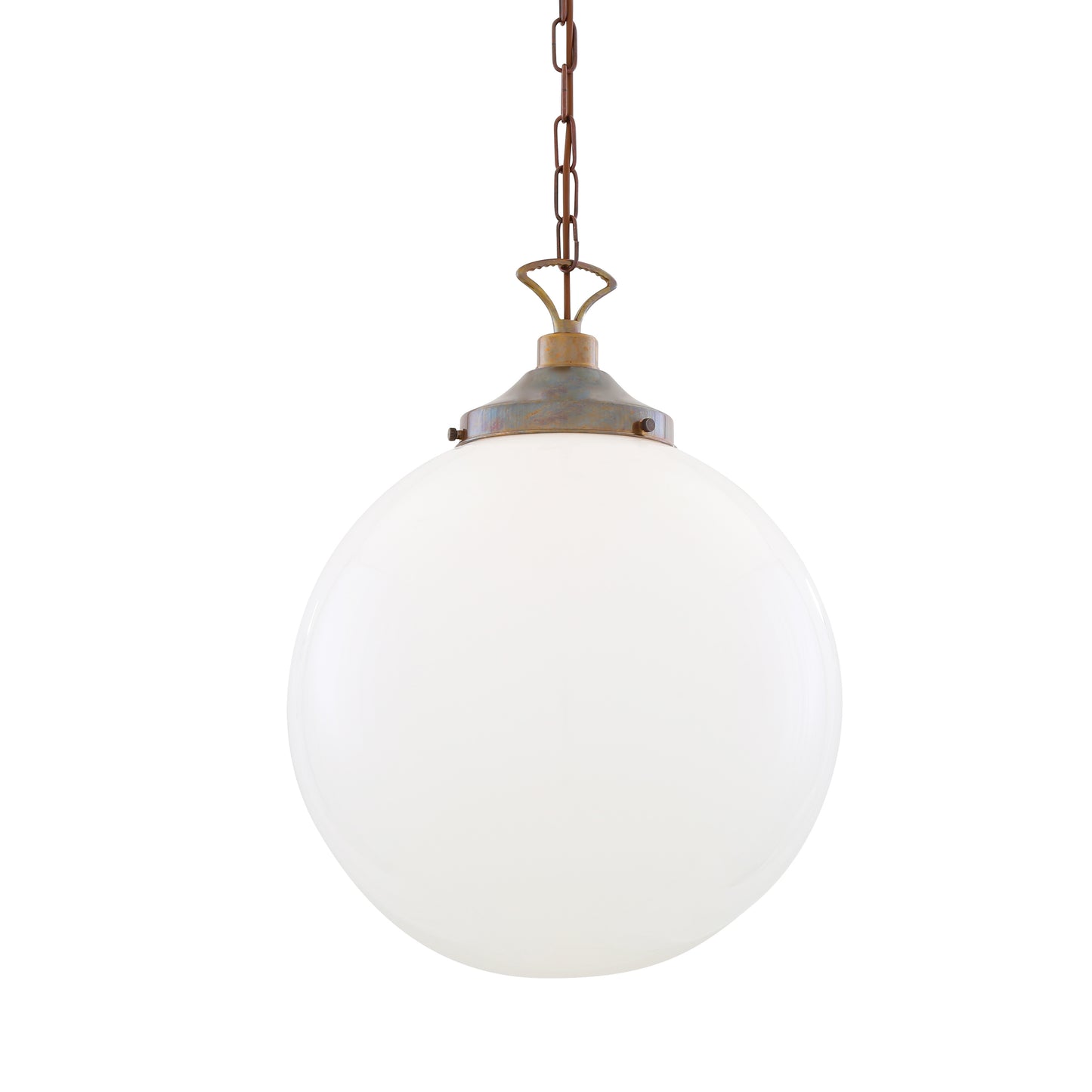 Yerevan Opal Glass Globe Pendant Light