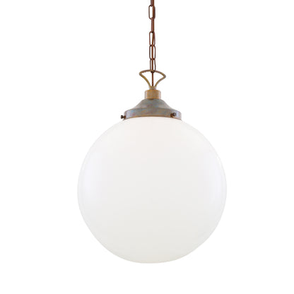 Yerevan Opal Glass Globe Pendant Light