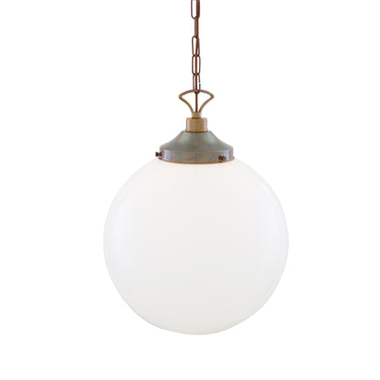 Yerevan Opal Glass Globe Pendant Light