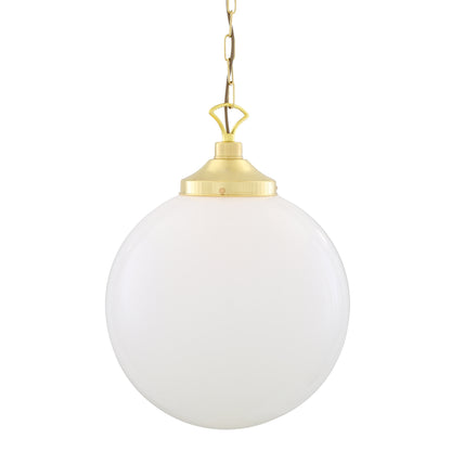 Yerevan Opal Glass Globe Pendant Light