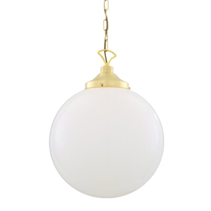 Yerevan Opal Glass Globe Pendant Light