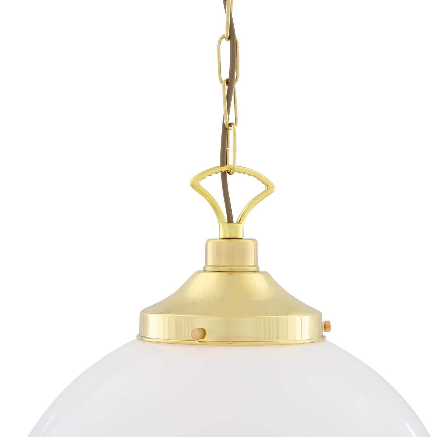 Yerevan Opal Glass Globe Pendant Light