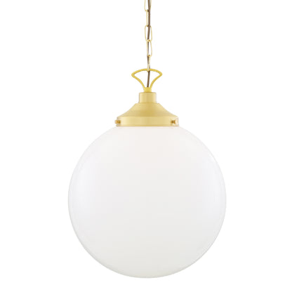 Yerevan Opal Glass Globe Pendant Light