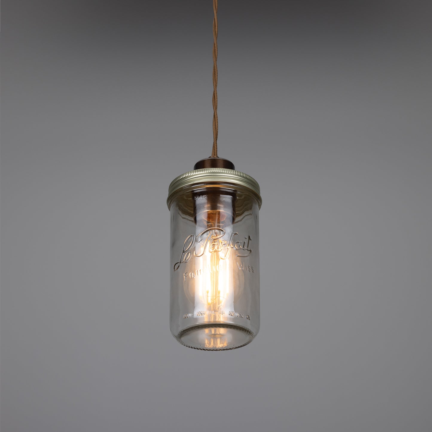 Jam Jar Vintage Pendant Light