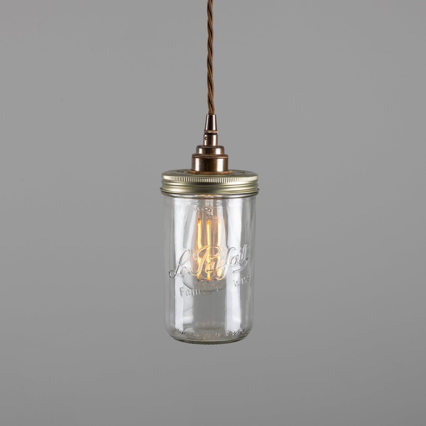 Jam Jar Vintage Pendant Light