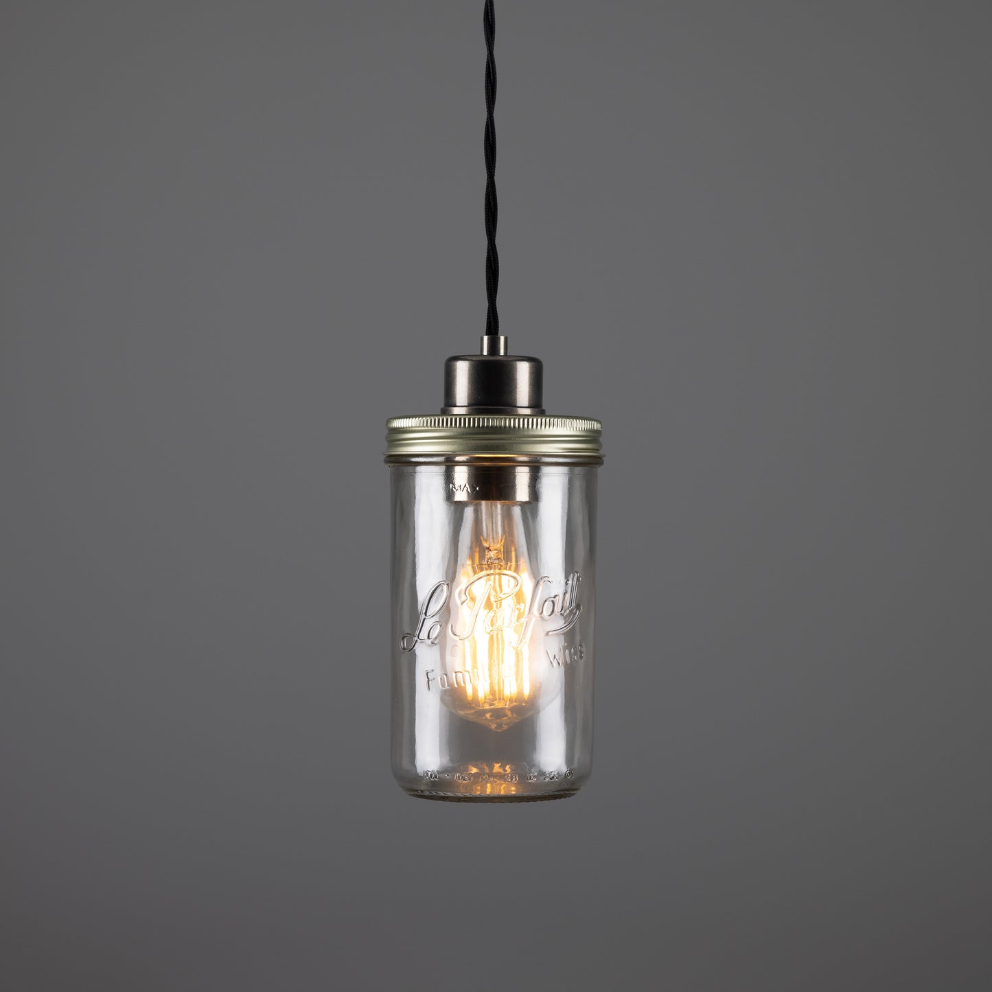 Jam Jar Vintage Pendant Light