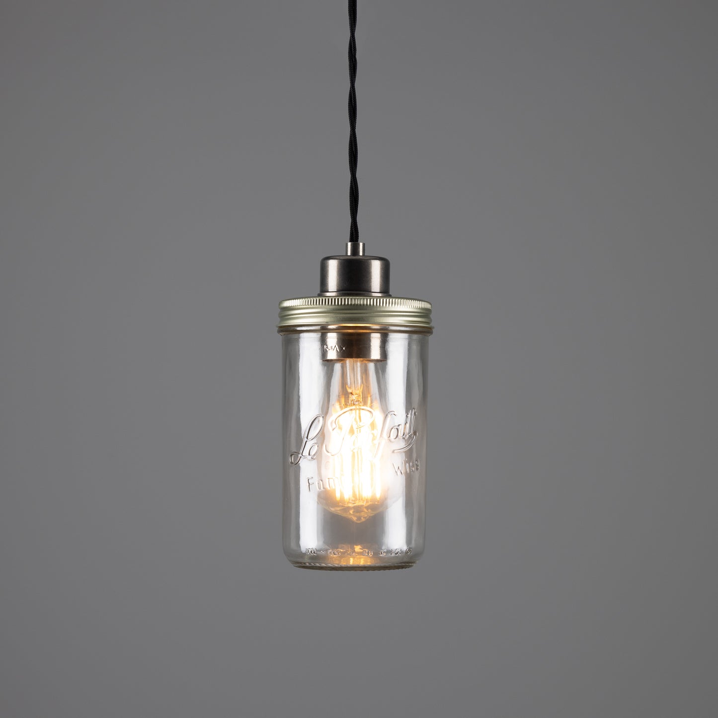 Jam Jar Vintage Pendant Light