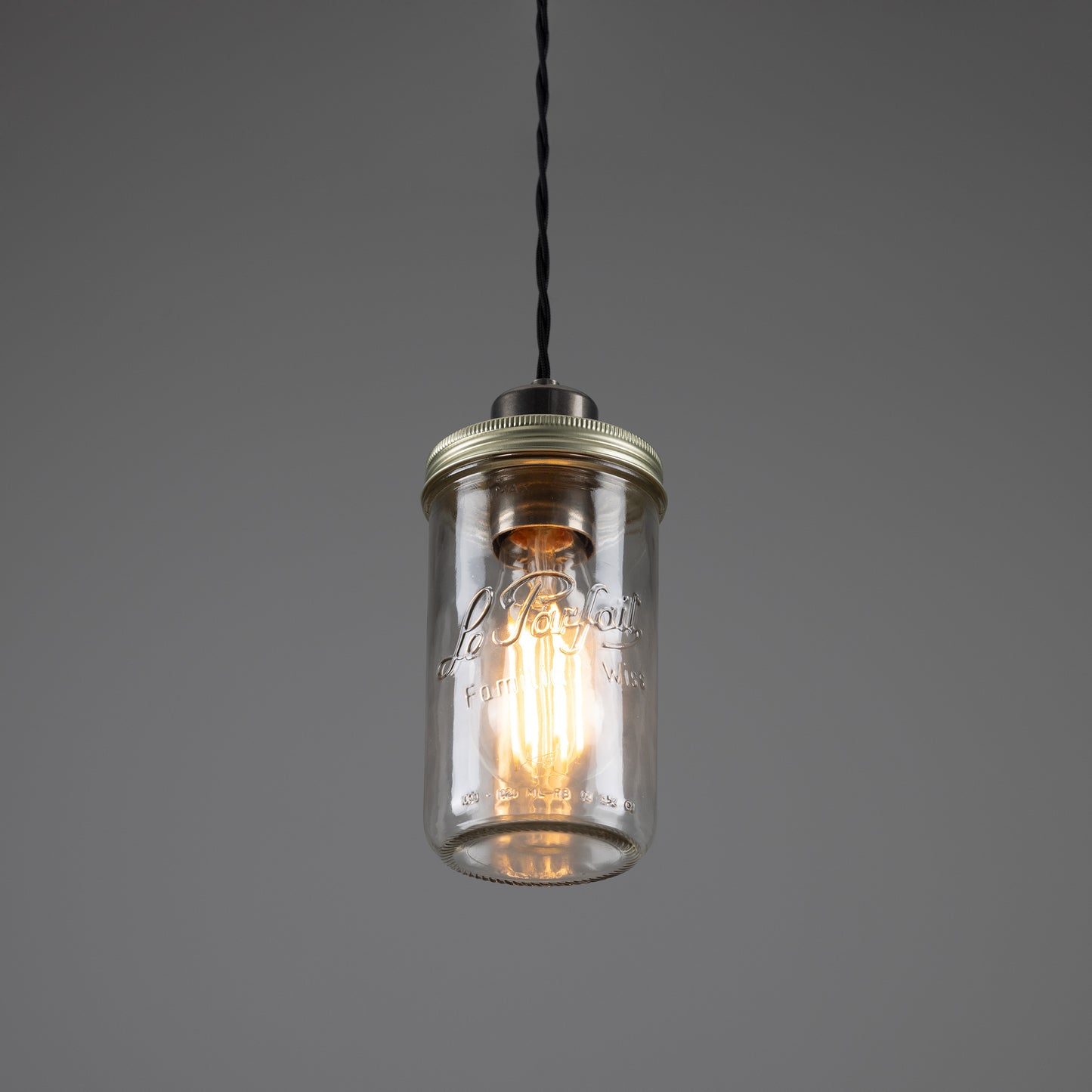 Jam Jar Vintage Pendant Light