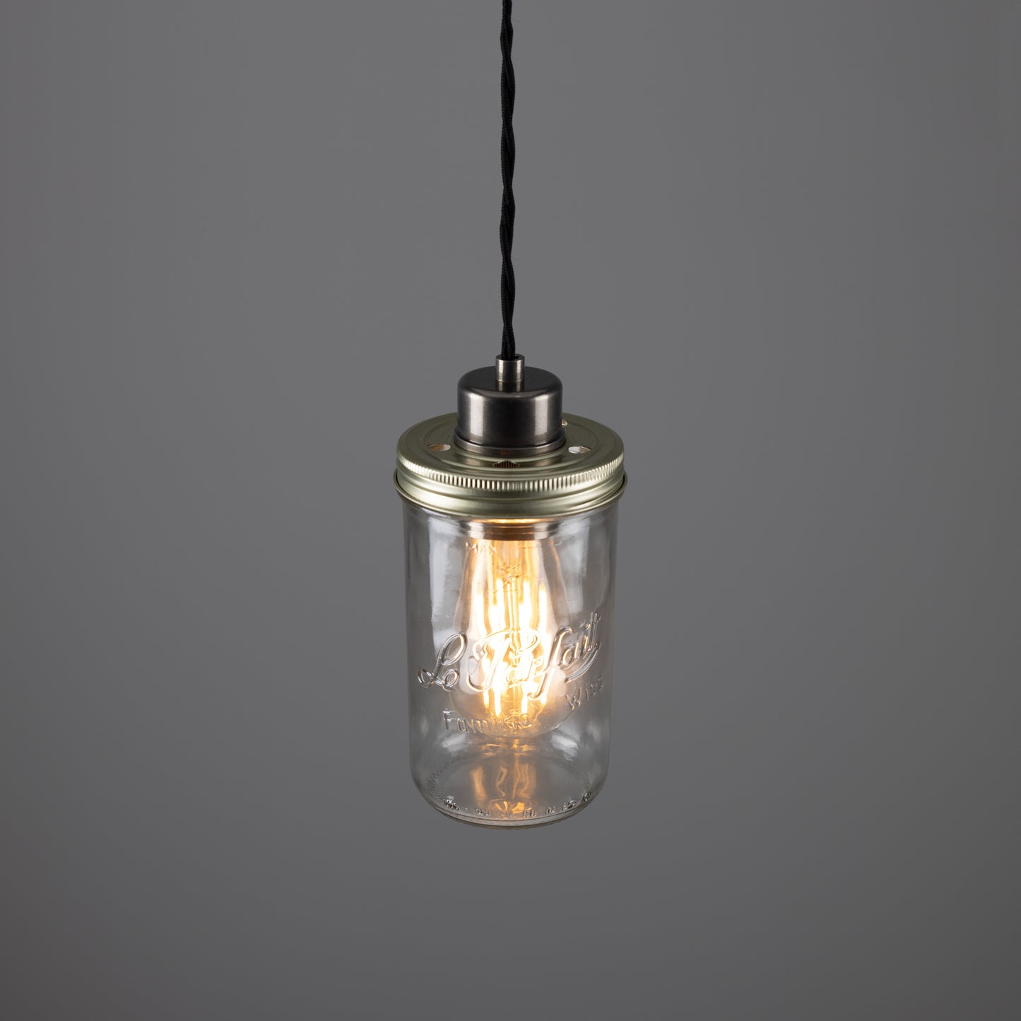 Jam Jar Vintage Pendant Light