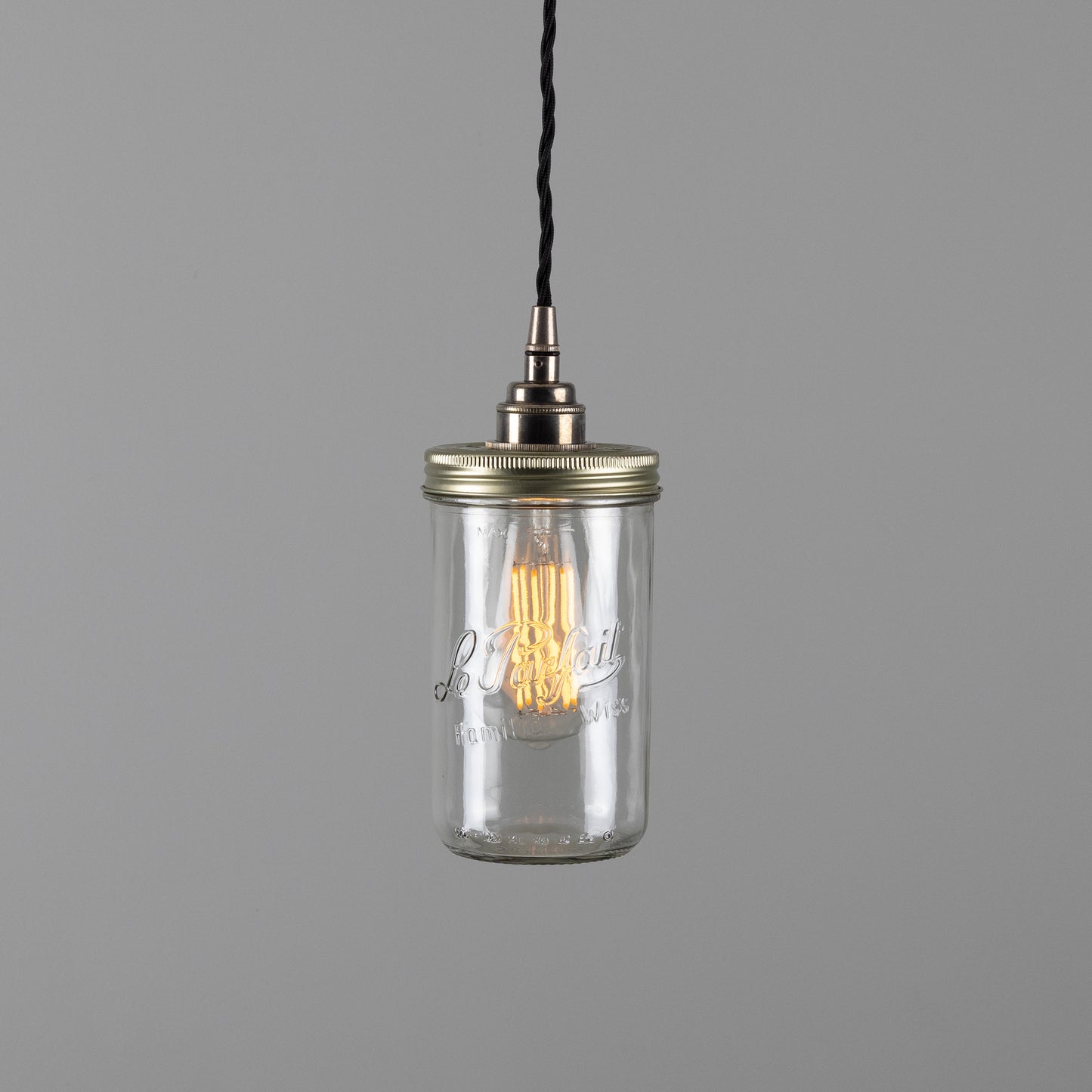 Jam Jar Vintage Pendant Light