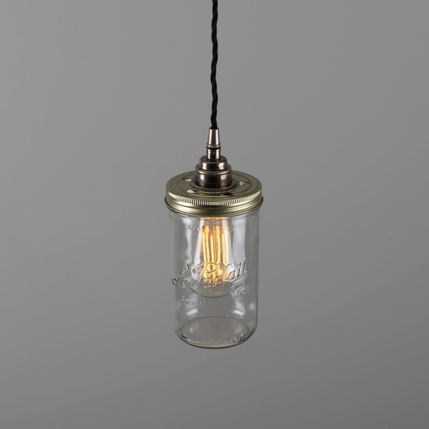 Jam Jar Vintage Pendant Light