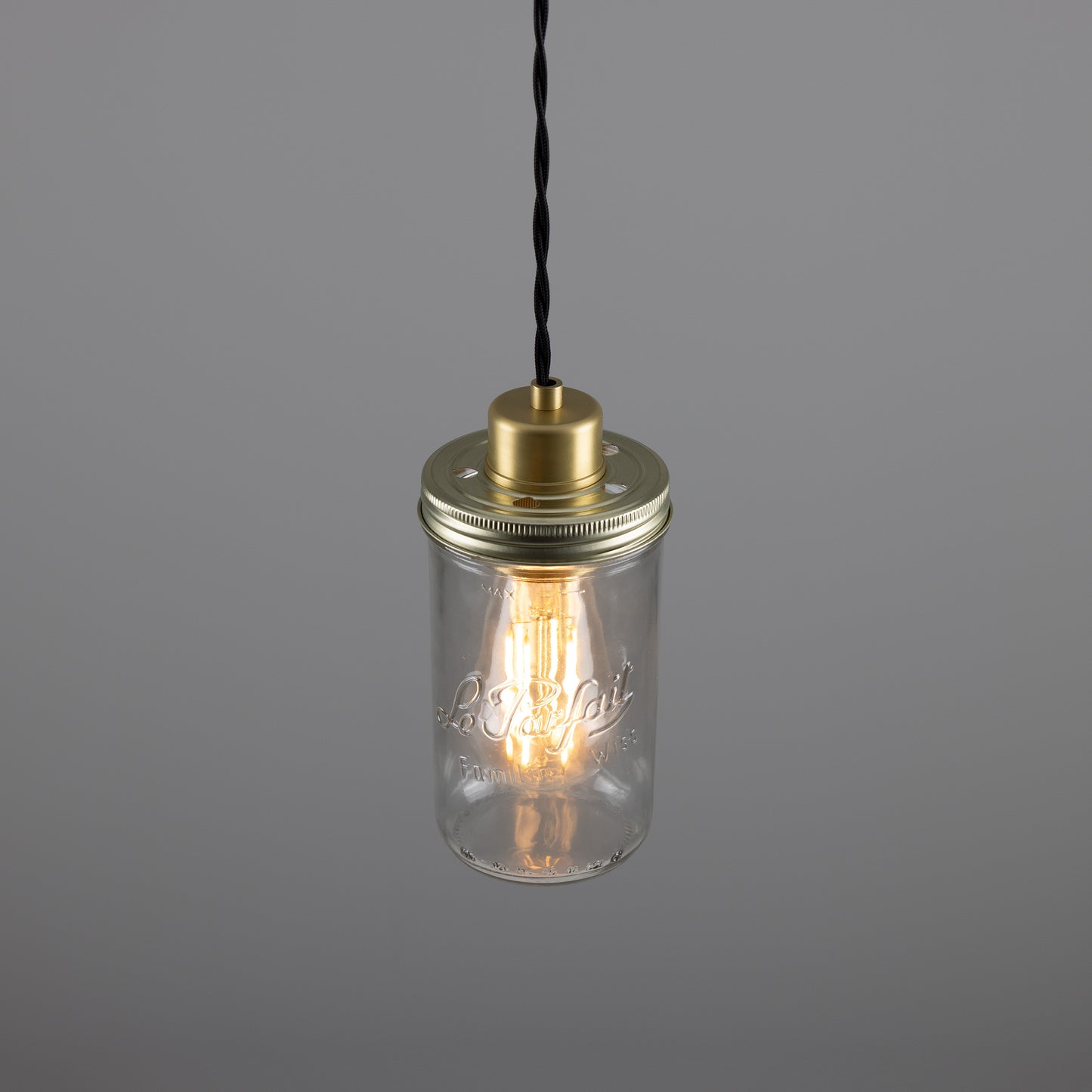 Jam Jar Vintage Pendant Light