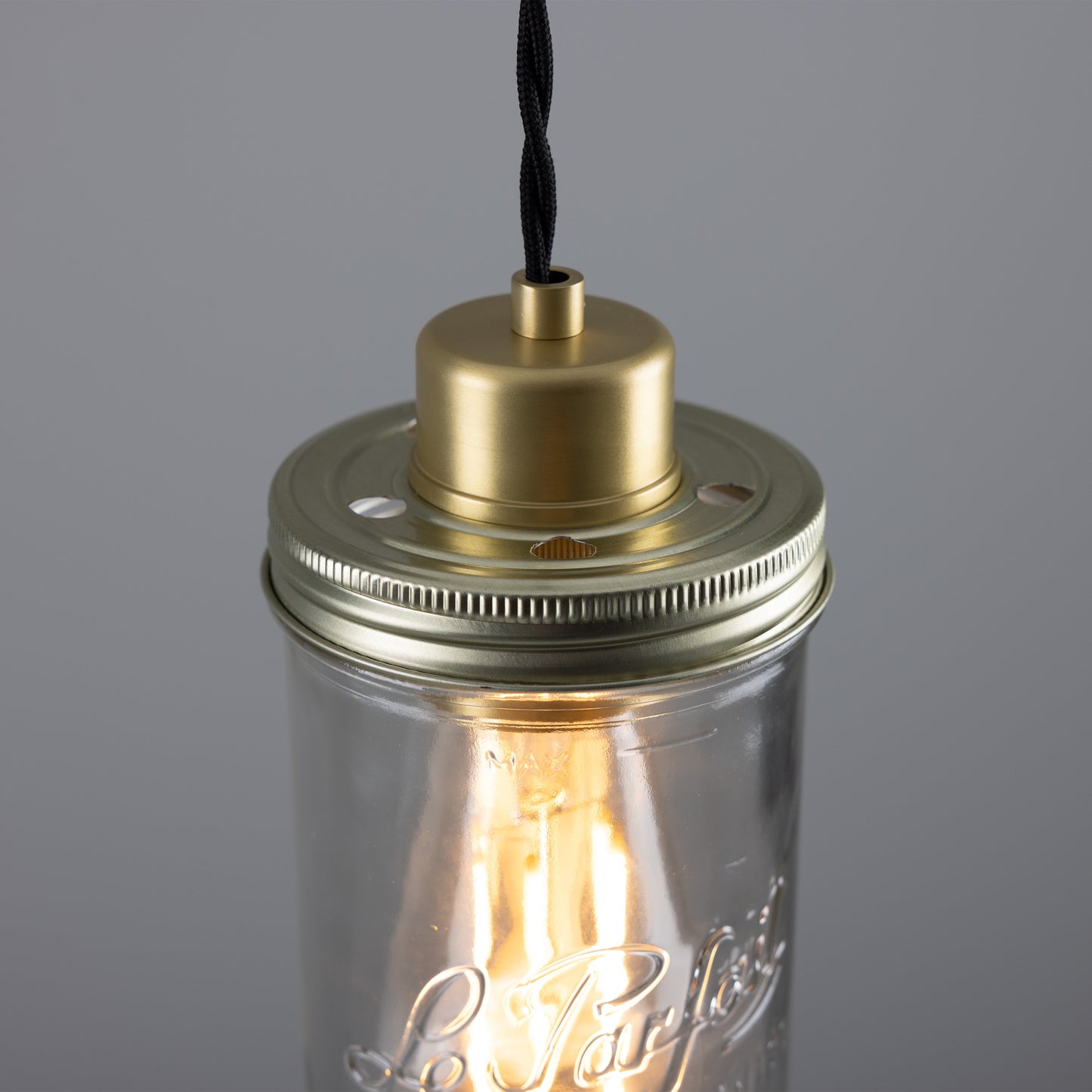 Jam Jar Vintage Pendant Light