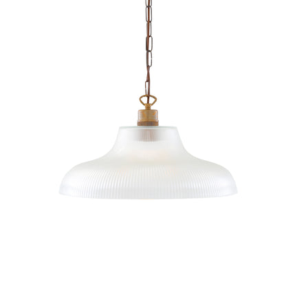 London Prismatic Railway Glass Pendant Light