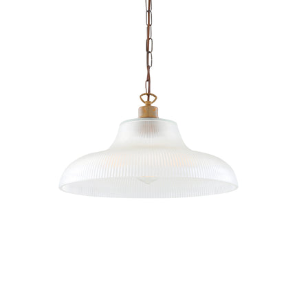 London Prismatic Railway Glass Pendant Light