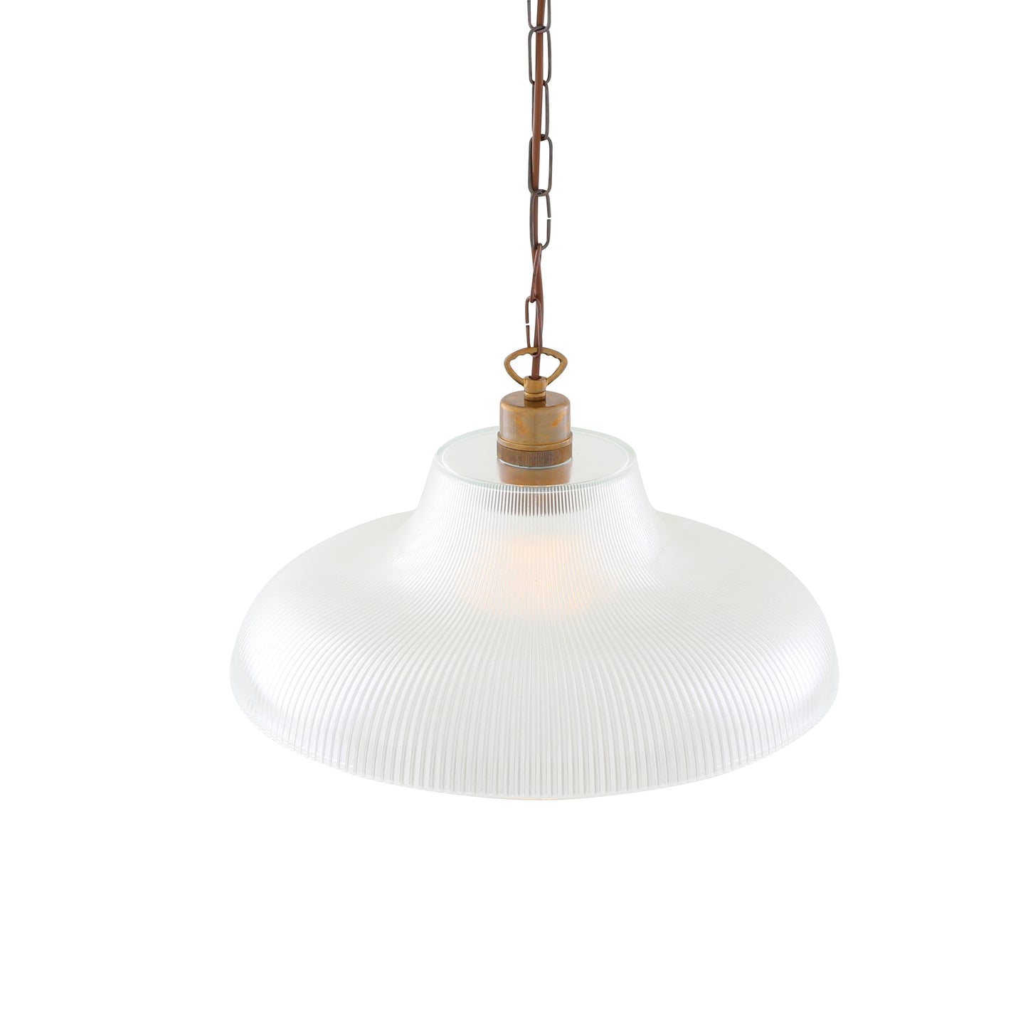 London Prismatic Railway Glass Pendant Light