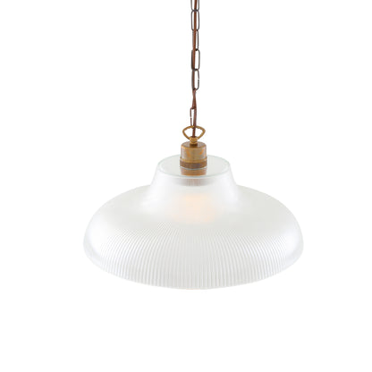 London Prismatic Railway Glass Pendant Light