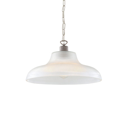 London Prismatic Railway Glass Pendant Light