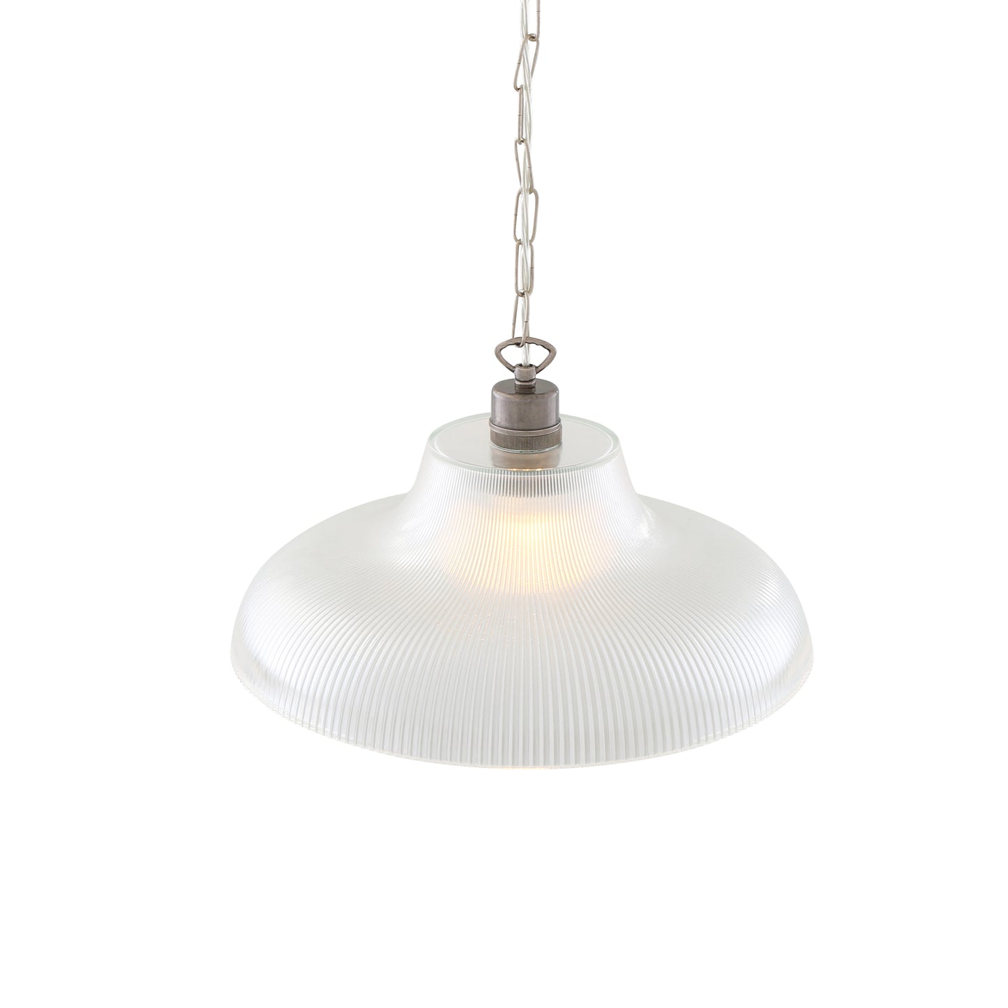 London Prismatic Railway Glass Pendant Light