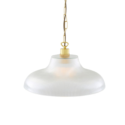 London Prismatic Railway Glass Pendant Light