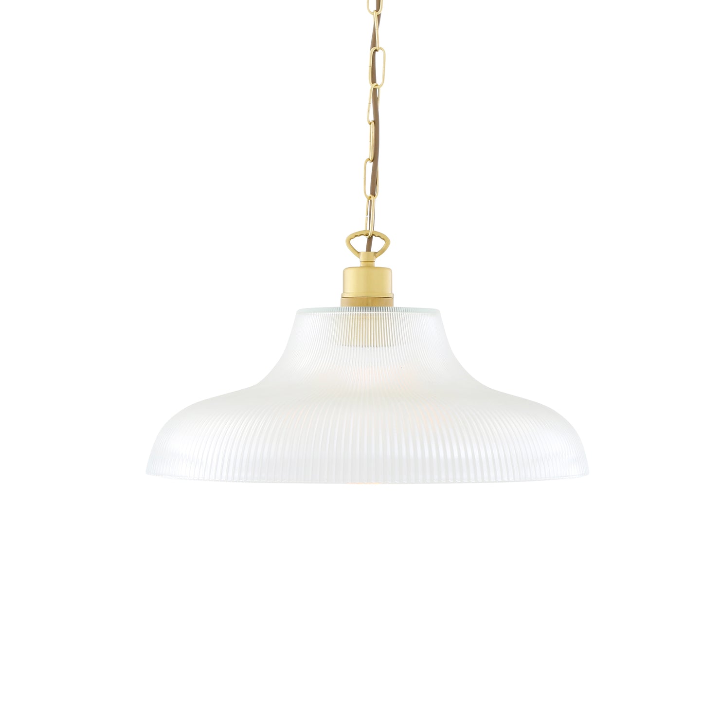 London Prismatic Railway Glass Pendant Light