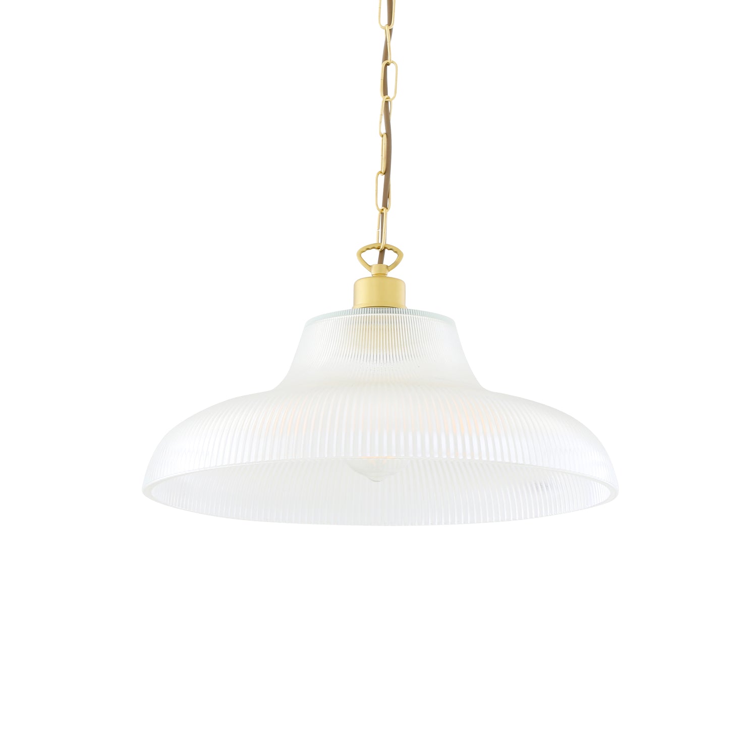 London Prismatic Railway Glass Pendant Light