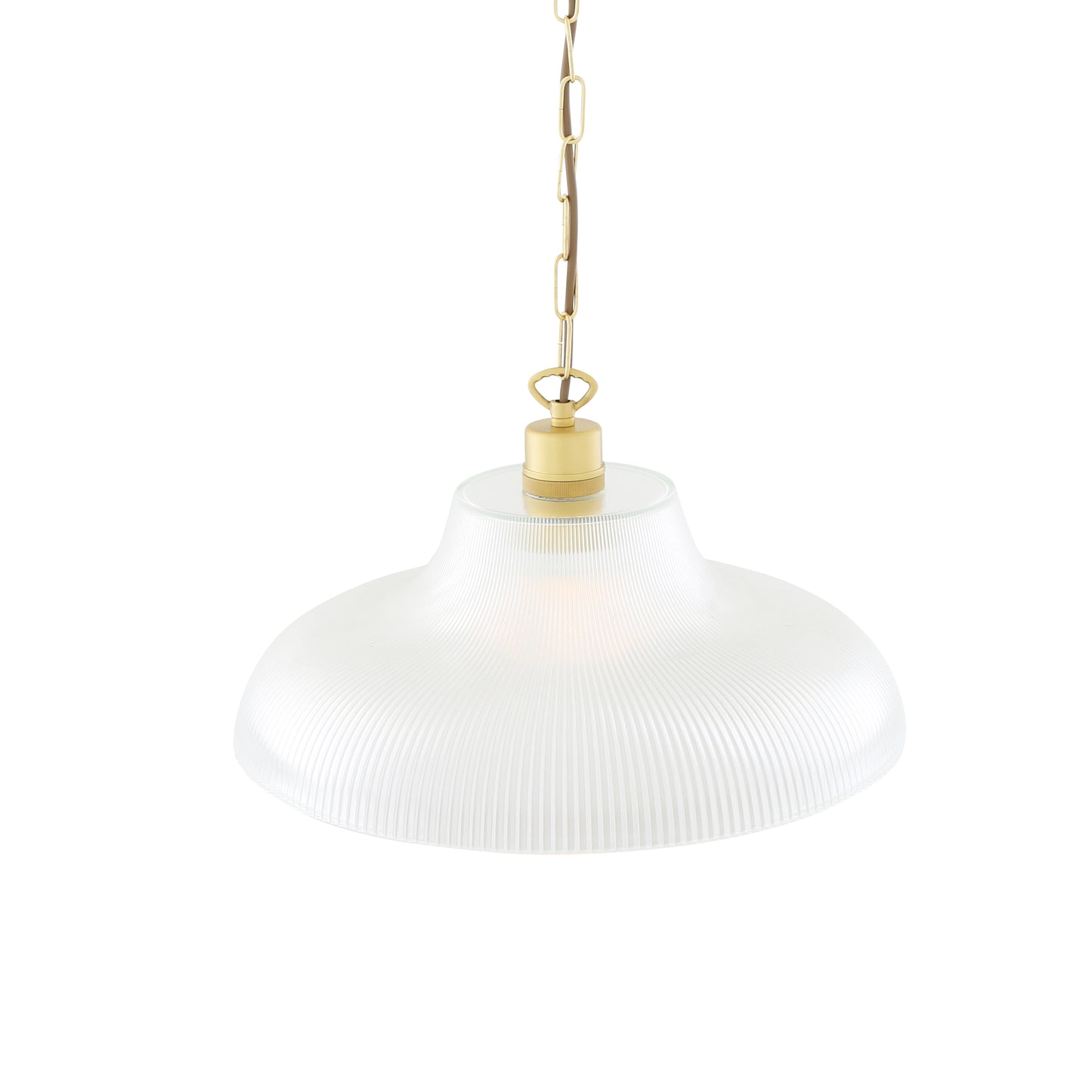 London Prismatic Railway Glass Pendant Light