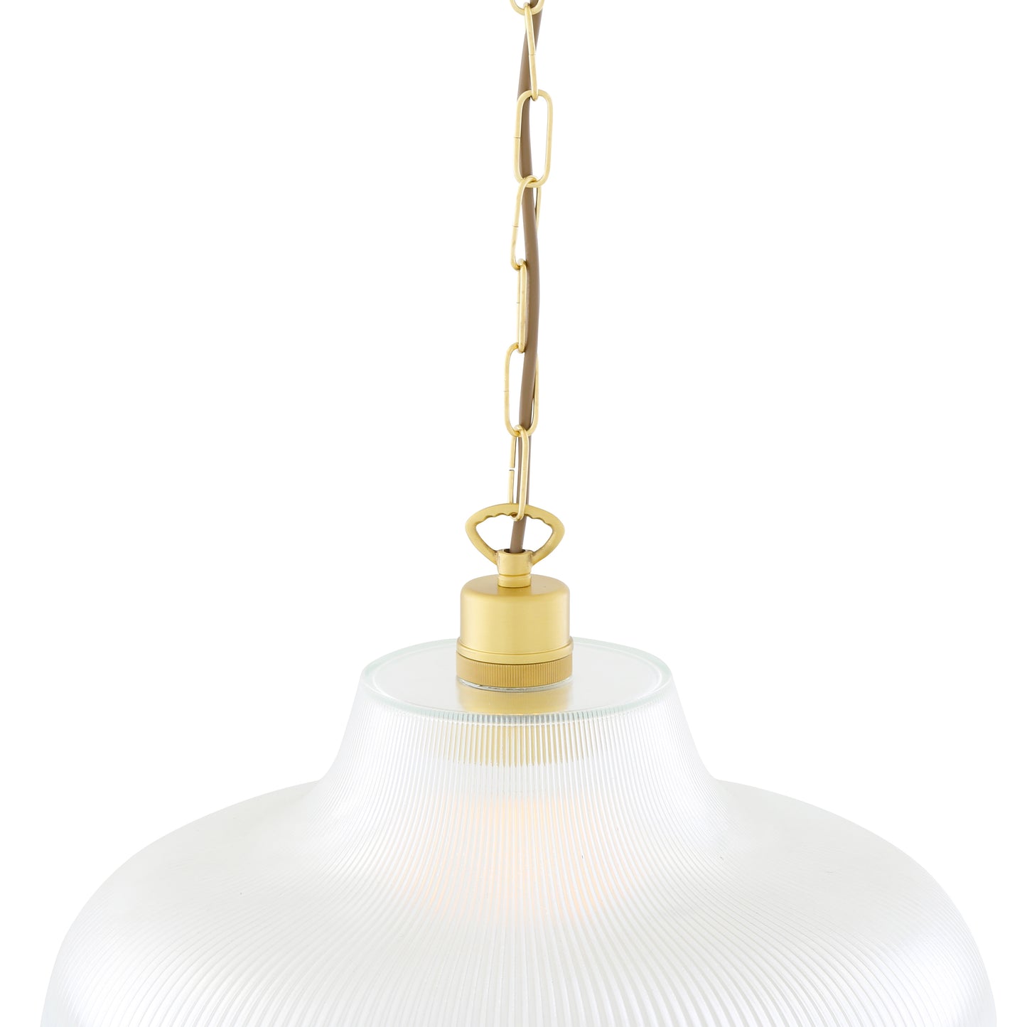 London Prismatic Railway Glass Pendant Light
