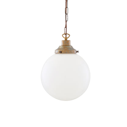 Yerevan Opal Glass Globe Pendant Light