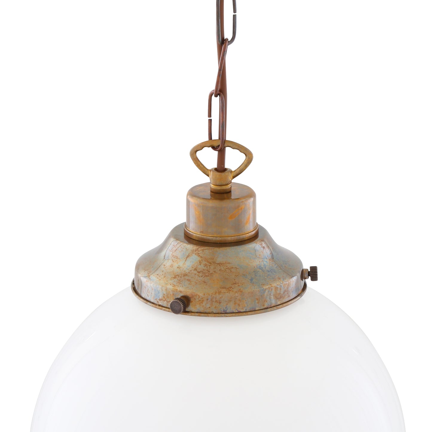 Yerevan Opal Glass Globe Pendant Light