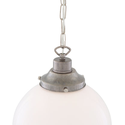 Yerevan Opal Glass Globe Pendant Light
