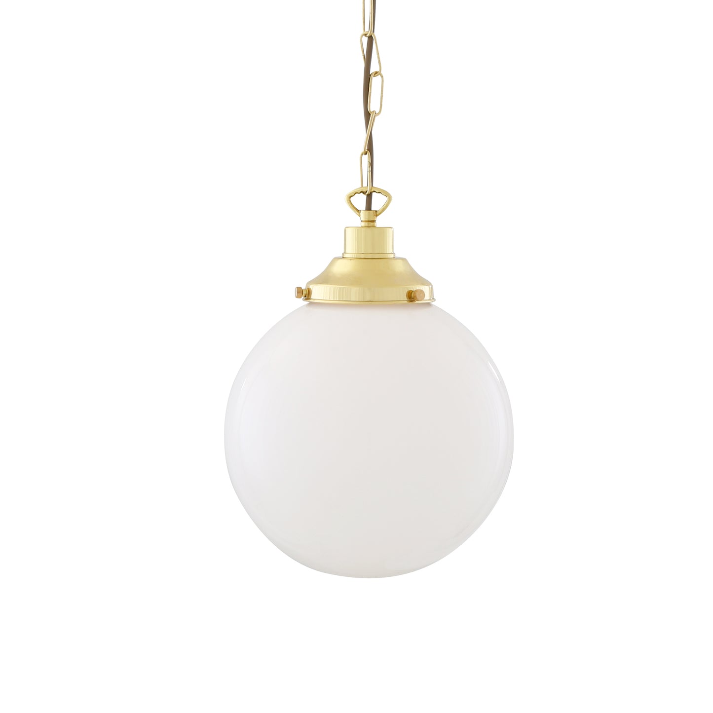 Yerevan Opal Glass Globe Pendant Light