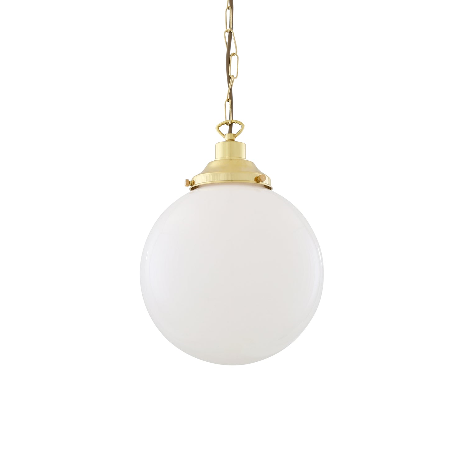 Yerevan Opal Glass Globe Pendant Light