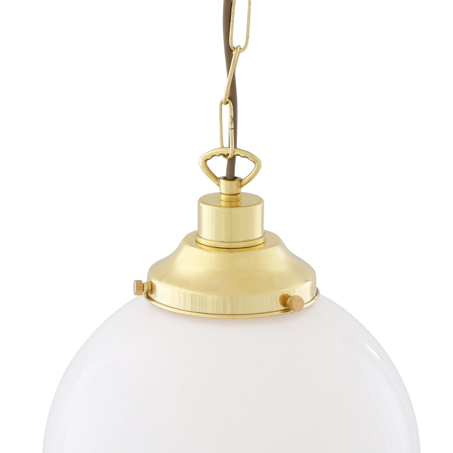 Yerevan Opal Glass Globe Pendant Light