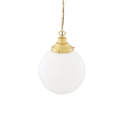 Yerevan Opal Glass Globe Pendant Light