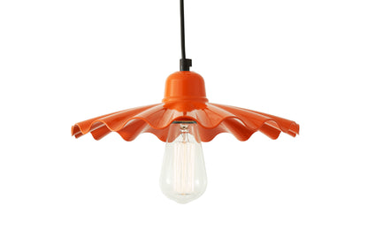 Ardle Ripple Shade Factory Pendant Light