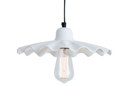 Ardle Ripple Shade Factory Pendant Light