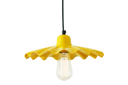 Ardle Ripple Shade Factory Pendant Light