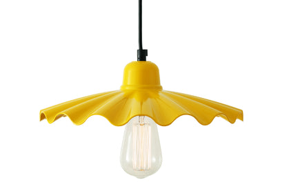 Ardle Ripple Shade Factory Pendant Light