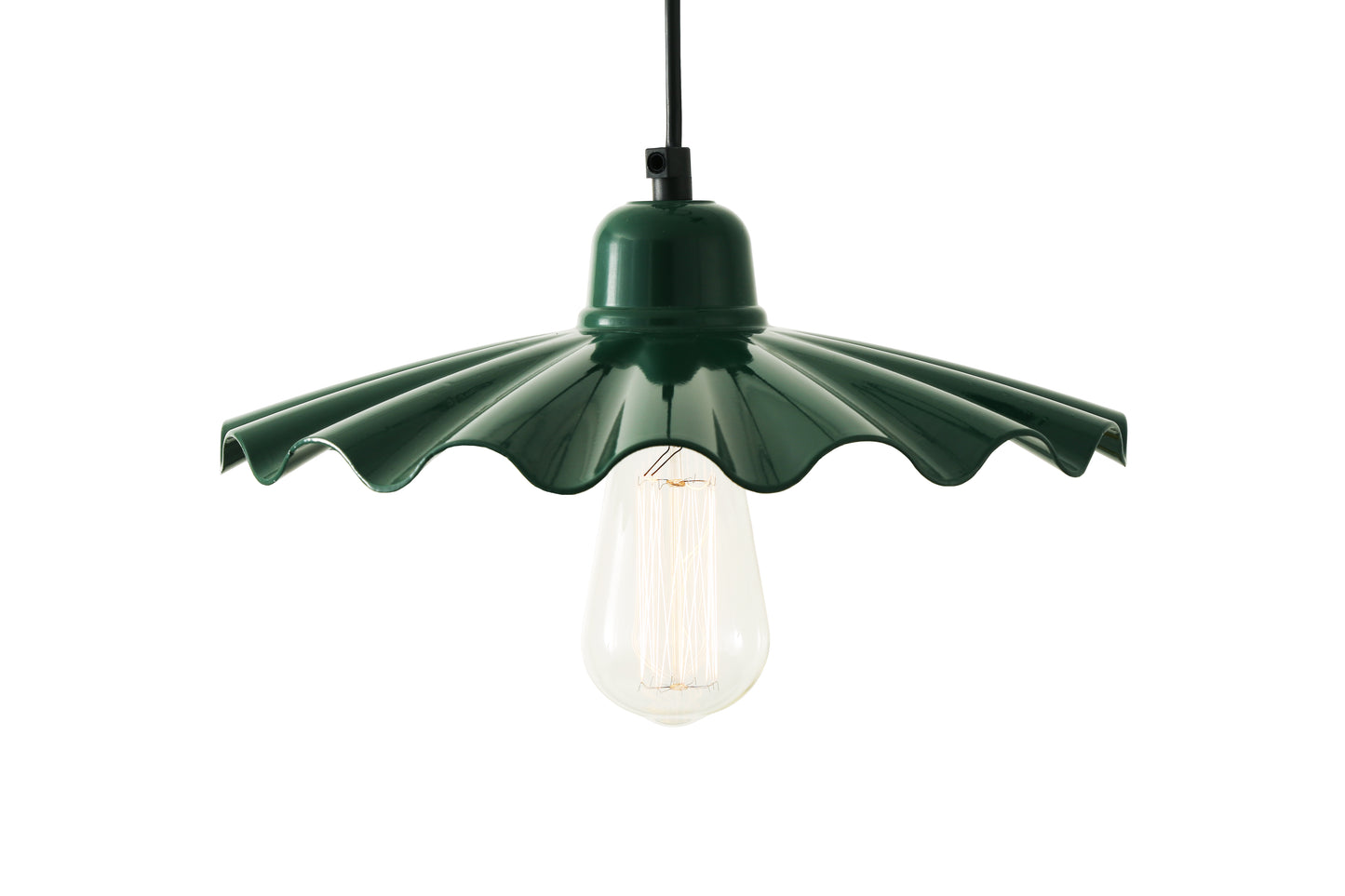 Ardle Ripple Shade Factory Pendant Light