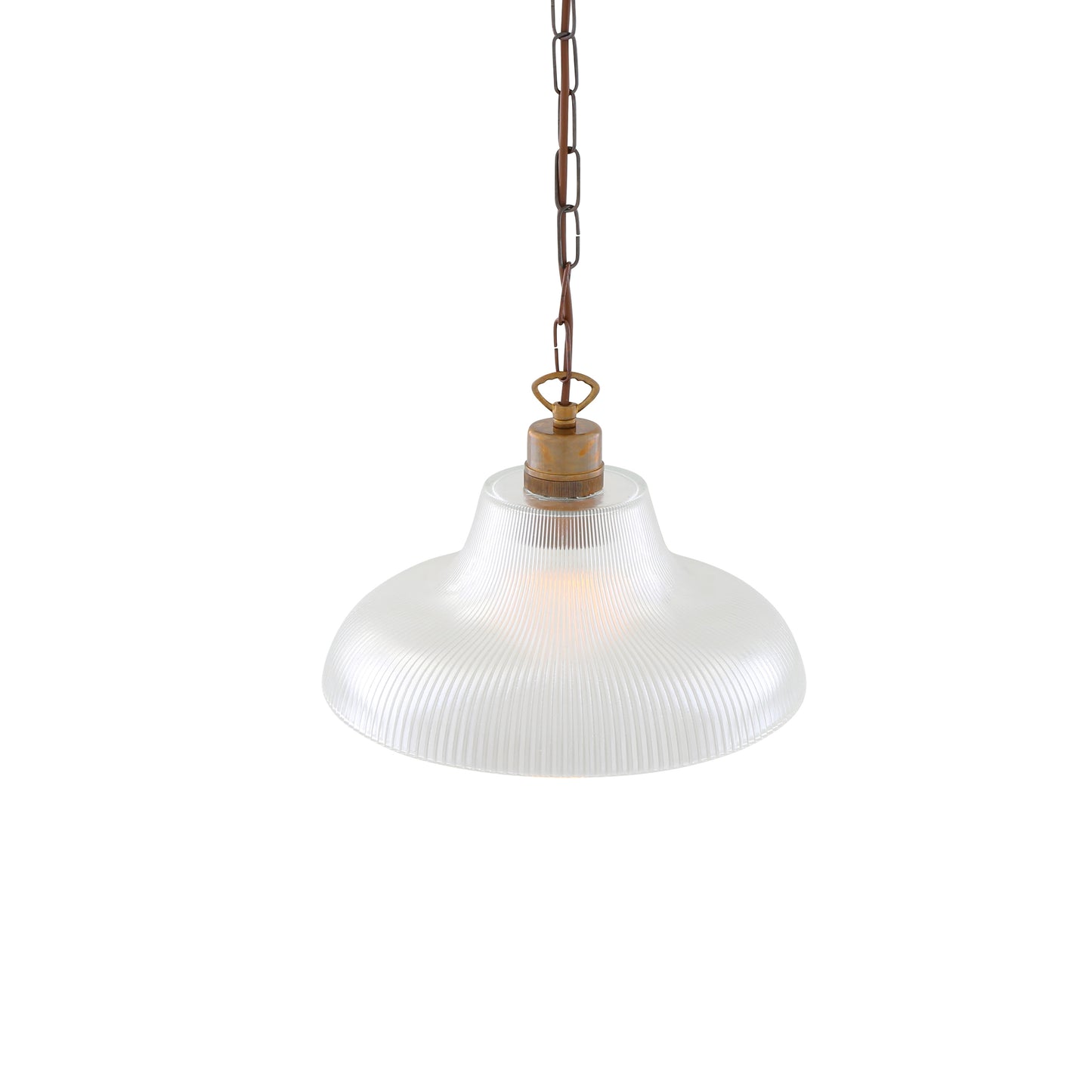 London Prismatic Railway Glass Pendant Light
