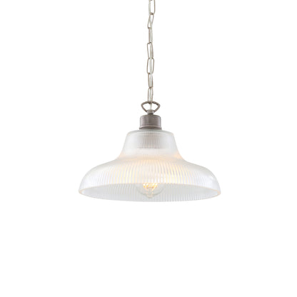 London Prismatic Railway Glass Pendant Light