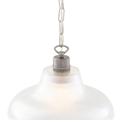 London Prismatic Railway Glass Pendant Light
